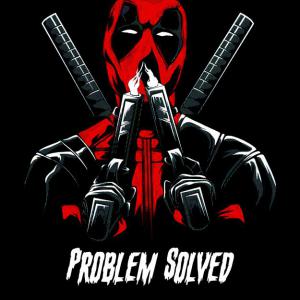 Deadpool mintás póló