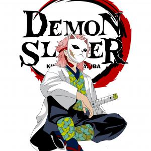Demon Slayer mintás póló