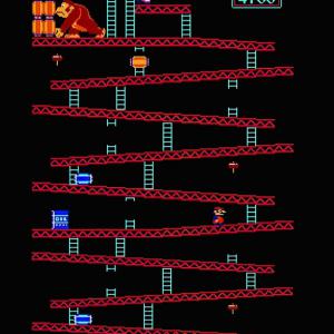 Donkey Kong - Retro game mintás póló