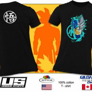 Dragon Ball - Blue Goku mintás póló