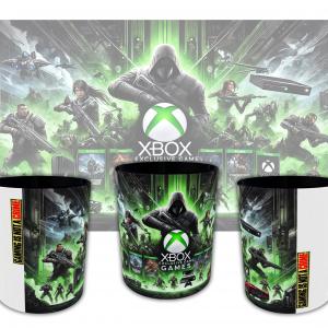 Gamer mintás Xbox bögre