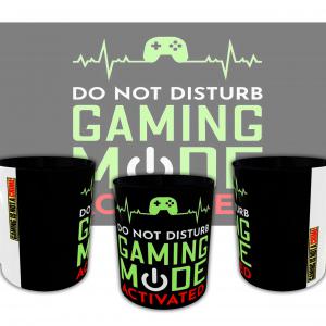 Gaming Mode mintás Gamer bögre