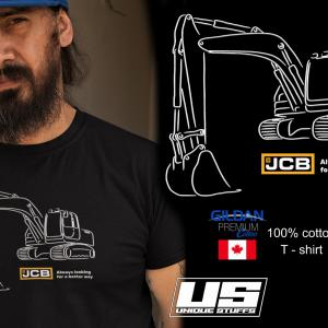 JCB excavator mintás póló