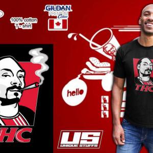 KFC - Snoopdog mintás póló