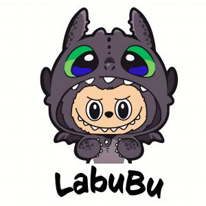 Labubu mintás póló 2