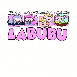Labubu mintás póló 7