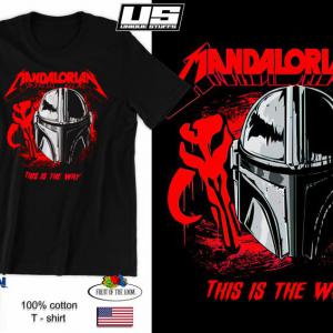 Mandalorian mintás póló