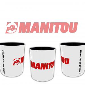 Manitou mintás bögre