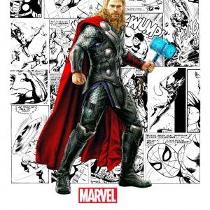 Marvel - Avengers  Thor mintás póló