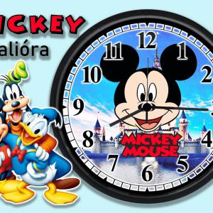 Mickey  mintás falióra