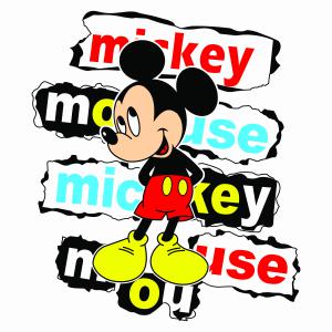 Mickey mouse - Miki egér mintás póló