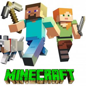 Minecraft - 3 Minecraft mintás póló