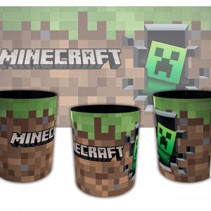 Minecraft mintás bögre