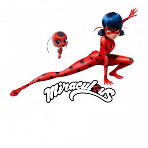 Miraculous - Lady Bug - Katica lány mintás póló 3