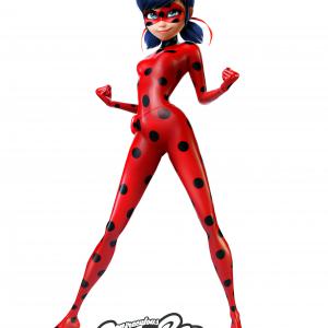 Miraculous - Lady Bug - Katica lány mintás póló 7