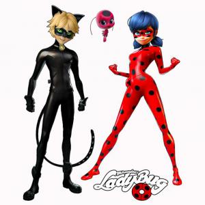 Miraculous - Lady Bug - Katica lány mintás póló 8