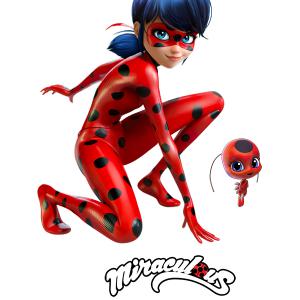 Miraculous - Lady Bug - Katica lány mintás póló