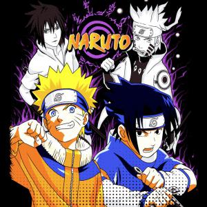 Naruto mintás póló 12
