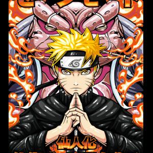 Naruto mintás póló 13