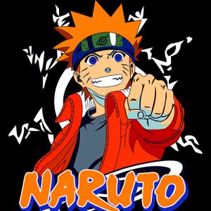Naruto mintás póló 4