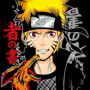 Naruto mintás póló 9