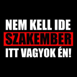 Nem kell ide szakember - mintás póló
