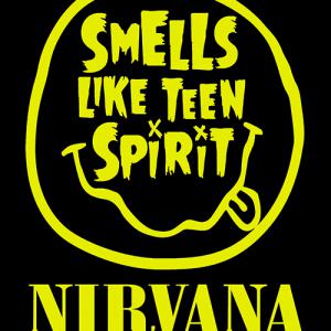 Nirvana mintás póló