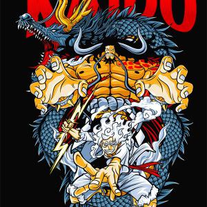 One Piece mintás póló 10