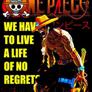 One Piece mintás póló