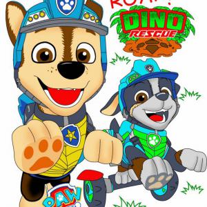 Paw Patrol - Mancs őrjárat mintás póló 6