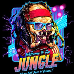 Predator - Jungle mintás póló