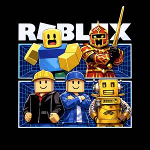 Roblox mintás póló 8