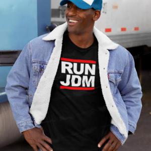 Run JDM mintás póló