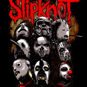 Slipknot mintás póló 3