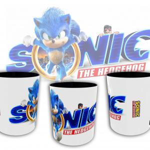 Sonic mintás bögre
