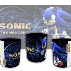 Sonic mintás bögre 3