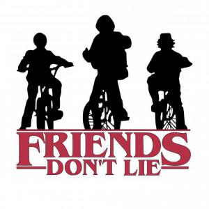 Stanger things mintás póló 5