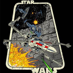 Star Wars mintás póló 2