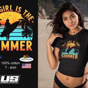 Summer - Surf mintás póló