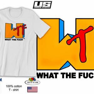 WTF - MTV mintás póló