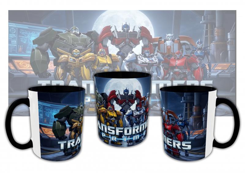 Transformers mintás bögre