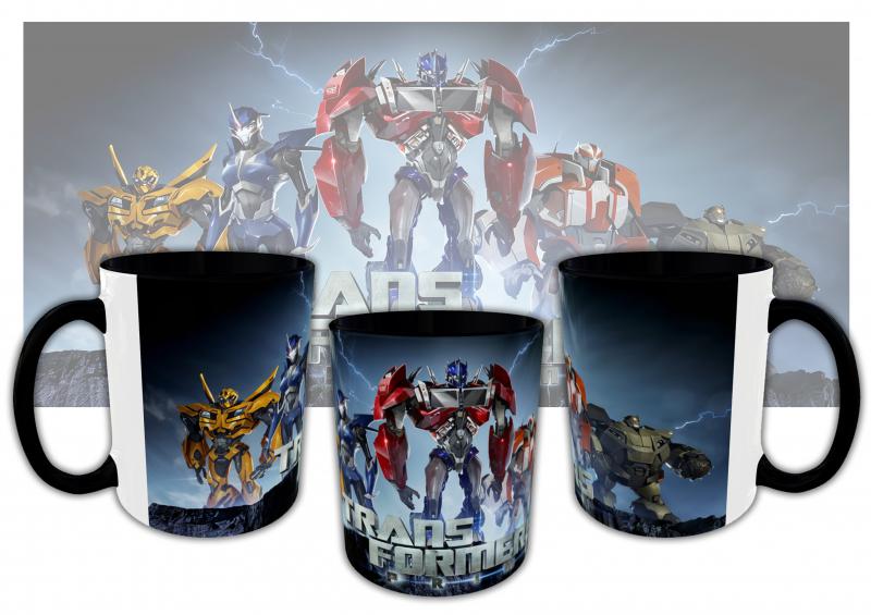 Transformers mintás bögre 2