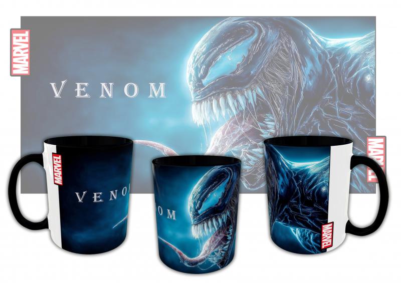 Venom mintás bögre