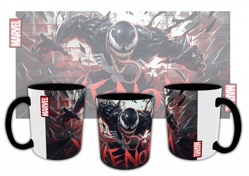 Venom mintás bögre 2