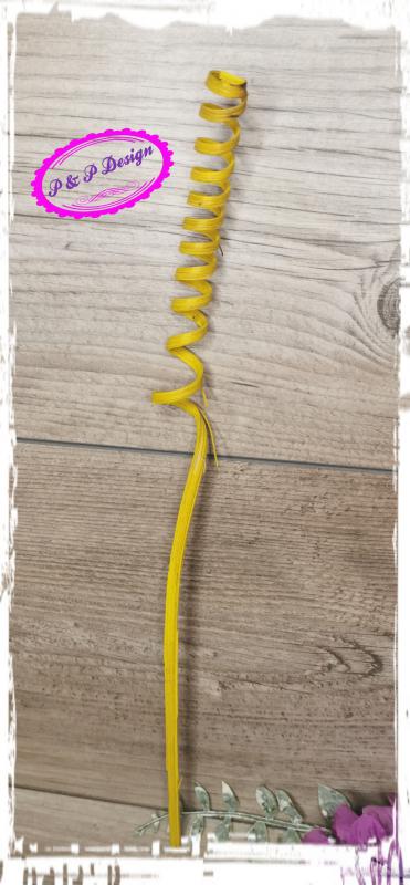 Cane spring díszítő kb. 35 cm - sárga