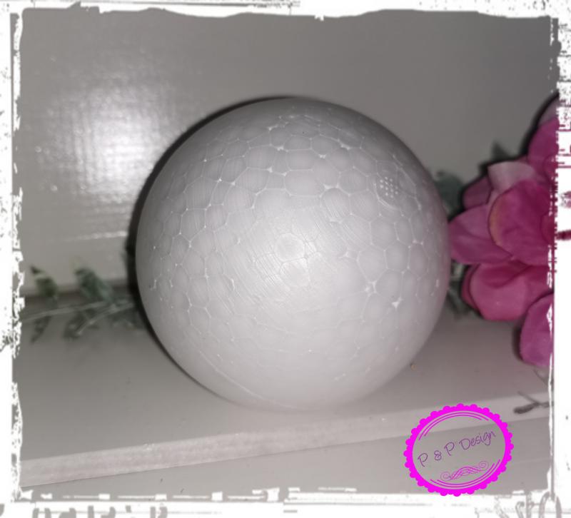 Polisztirol gömb 8 cm
