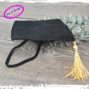 Ballagói kalap 10*10 cm, filc anyag - gumis