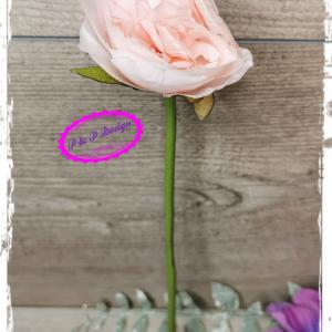 Szálas boglárka virágfej kb. 5 cm fejátmérő, 23 cm magas - rózsaszín