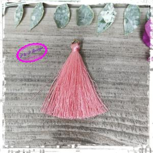 Textil bojt kb. 4,5 cm - rózsaszín