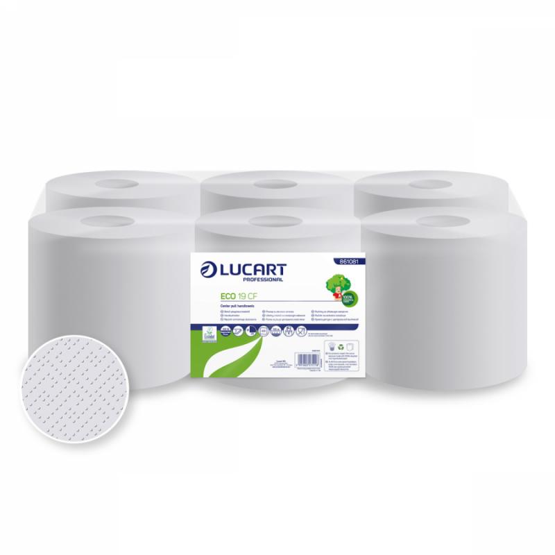 Belső letekeredésű kéztörlő 19CF Eco 6db/csomag